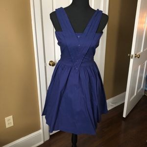 Nautical Inspired Blue Dress NWT